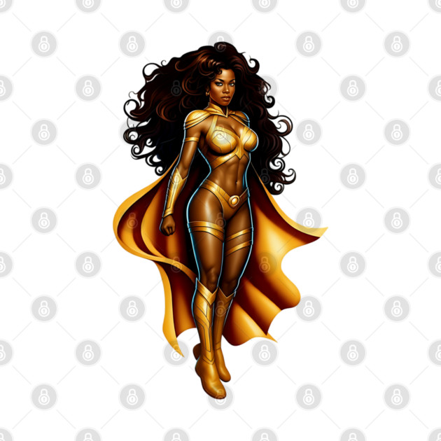 Black Woman Hero by UrbanLifeApparel