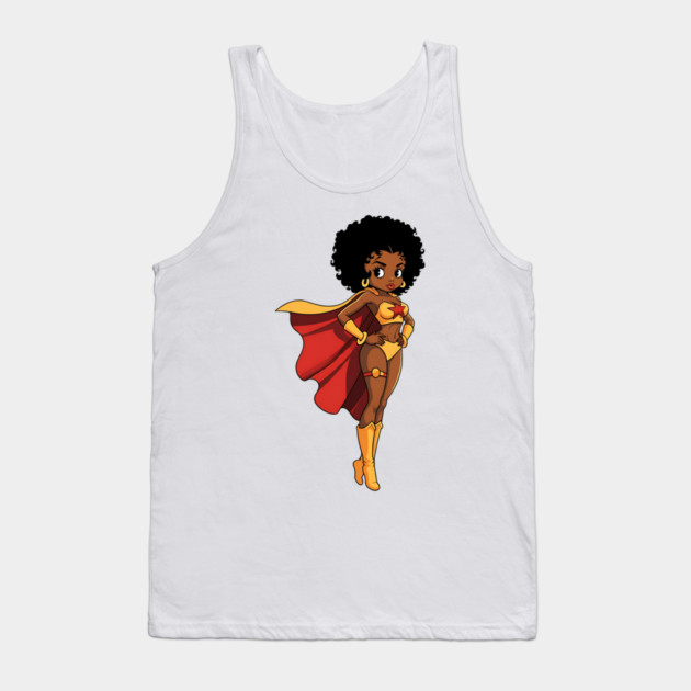 Black Girl Magic, Black Girl Hero Tank Top by UrbanLifeApparel