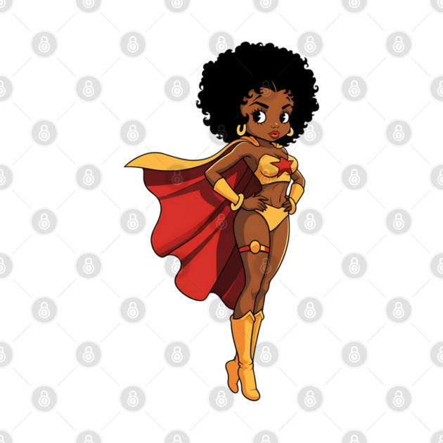 Black Girl Magic, Black Girl Hero by UrbanLifeApparel