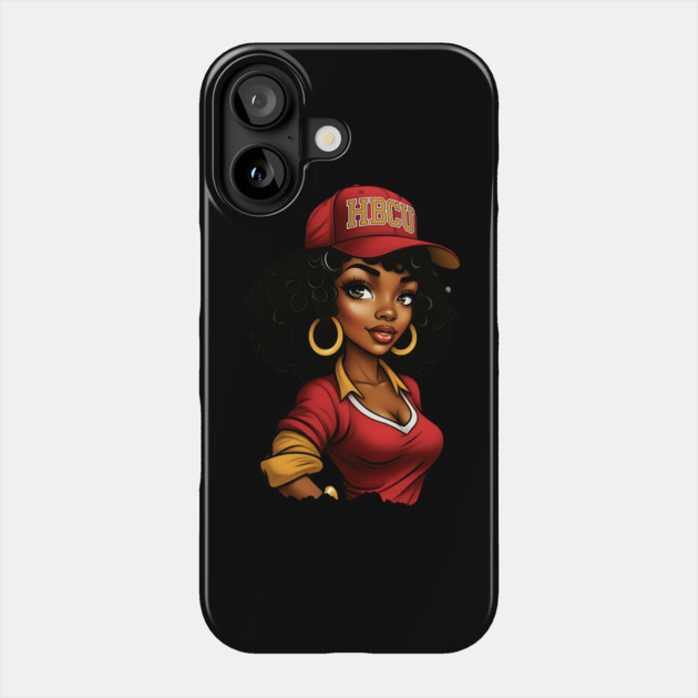 HBCU Woman Phone Case by UrbanLifeApparel