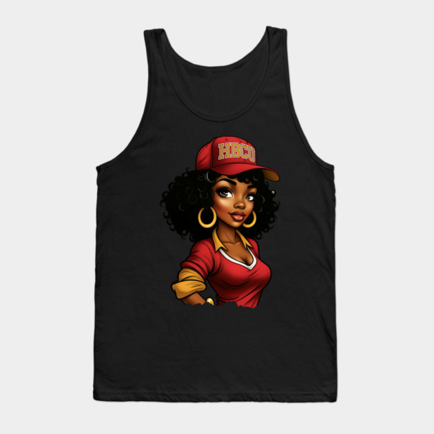 HBCU Woman Tank Top by UrbanLifeApparel