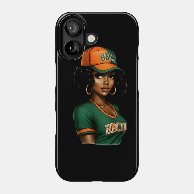 HBCU Woman, HBCU Alumni, HBCU Grad Phone Case by UrbanLifeApparel