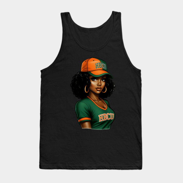 HBCU Woman, HBCU Alumni, HBCU Grad Tank Top by UrbanLifeApparel