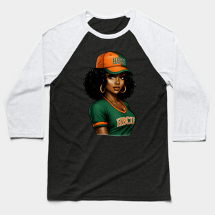 HBCU Woman, HBCU Alumni, HBCU Grad Baseball T-Shirt