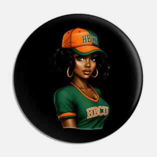 HBCU Woman, HBCU Alumni, HBCU Grad Pin