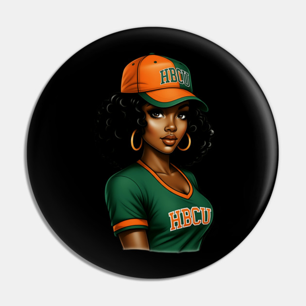 HBCU Woman, HBCU Alumni, HBCU Grad Pin by UrbanLifeApparel