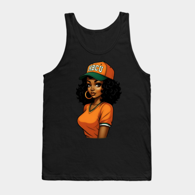 HBCU Women, HBCU Alumni, HBCU Grad Tank Top by UrbanLifeApparel
