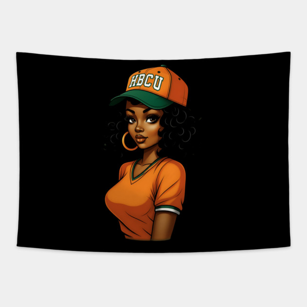 HBCU Women, HBCU Alumni, HBCU Grad Tapestry by UrbanLifeApparel