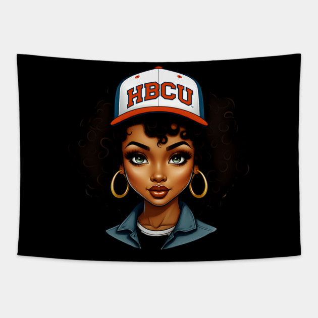 HBCU Women, HBCU Alumni, HBCU Grad Tapestry by UrbanLifeApparel