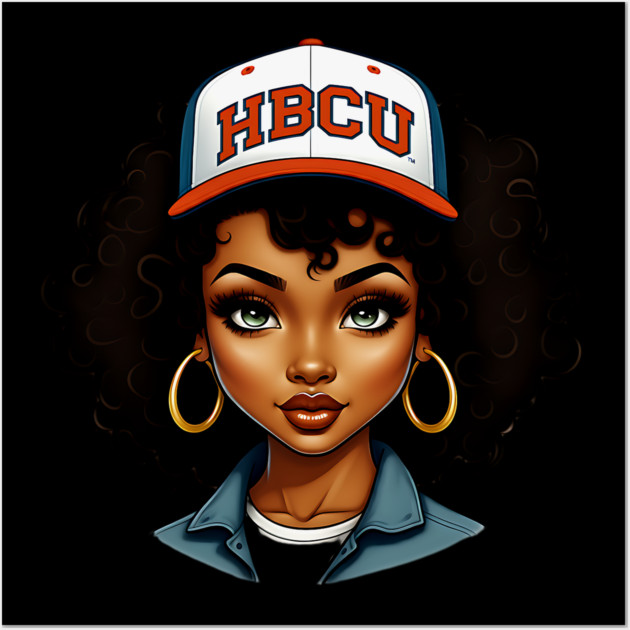 HBCU Women, HBCU Alumni, HBCU Grad Wall Art by UrbanLifeApparel
