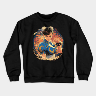 chun li Crewneck Sweatshirt