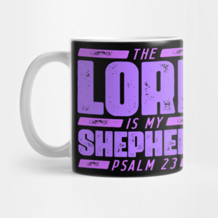 Psalm 23 The LORD Is My Shepherd Mug