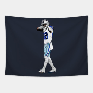 Ceedee Lamb - Sports Illustrations Coloring Tapestry