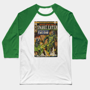 "The End" Video Game Comic Book Cover Fan Art Baseball T-Shirt