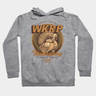 WKRP Turkey Drop 1978 Hoodie