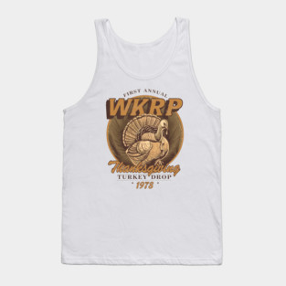 WKRP Turkey Drop 1978 Tank Top