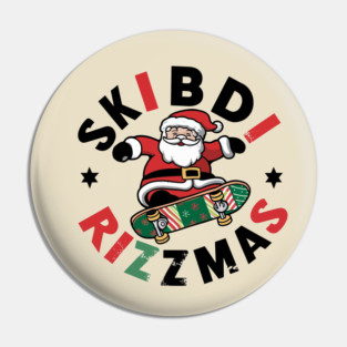 Skibidi-Rizzmas Pin