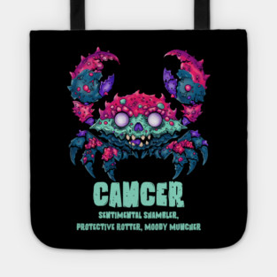 Cancer Crab Zombie Tote