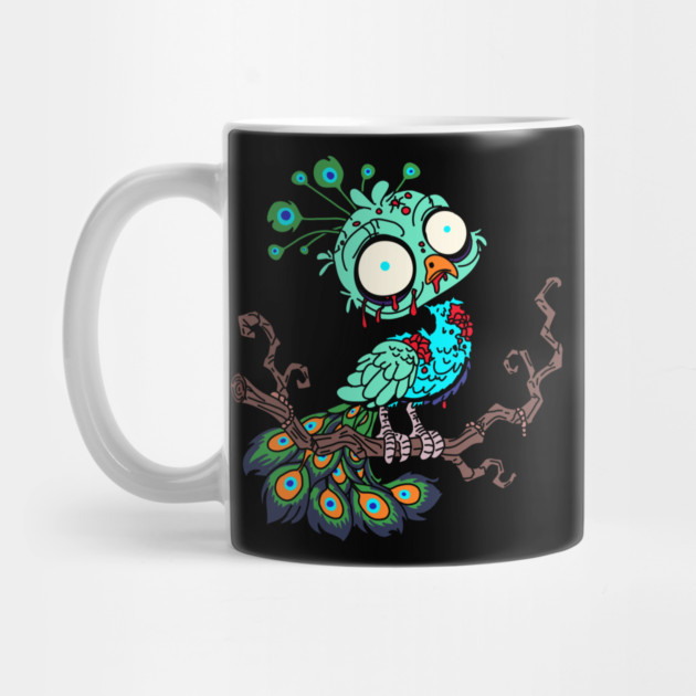 Zombie Peacock by H. R. Sinclair
