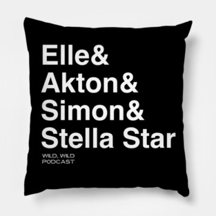 The characters of Starcrash Pillow