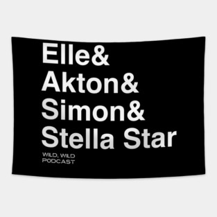 The characters of Starcrash Tapestry