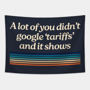 Tariffs Anti Trump Tapestry