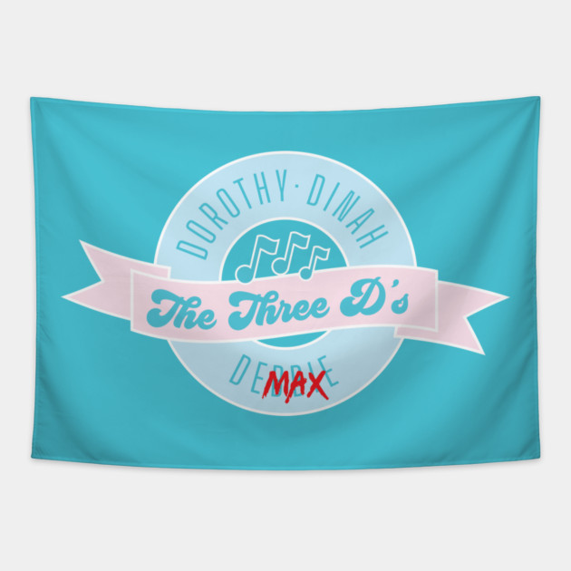 The Three Ds Tapestry by GoAwayGreen