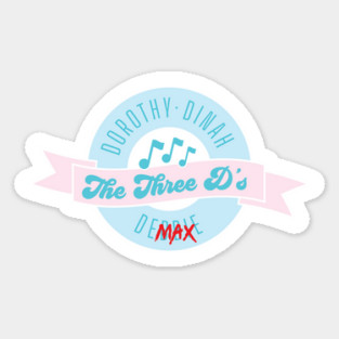 The Three Ds Sticker