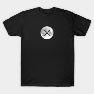 XRP to the Moon Crypto XRP T-Shirt