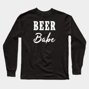 Beer Babe Long Sleeve T-Shirt