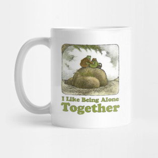 Frog and Toad - I Like Being Alone Together Mug
