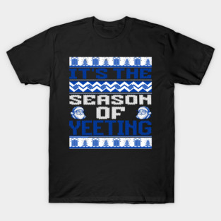 Jey Uso Yeet Season of YEETING Merch Wrestling Christmas Merch Ucey Yeet Main Event Jey Yeet Christmas Merch T-Shirt