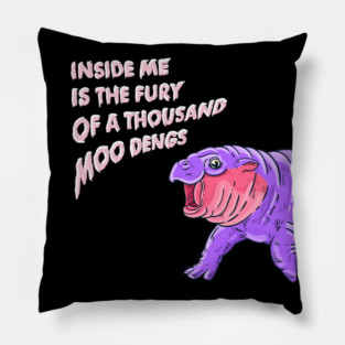 Moo Deng Pillow