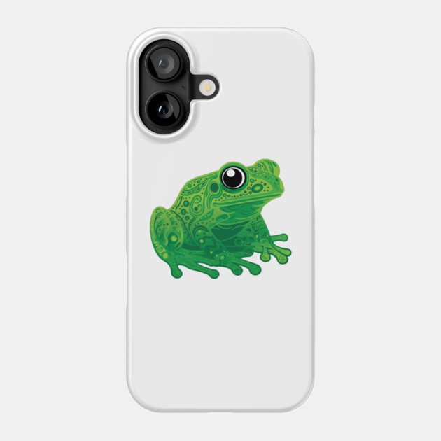 Happy Frog Phone Case by DickinsonDesign