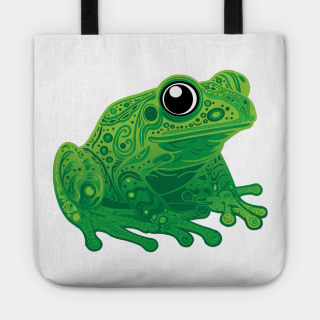 Happy Frog Tote by DickinsonDesign