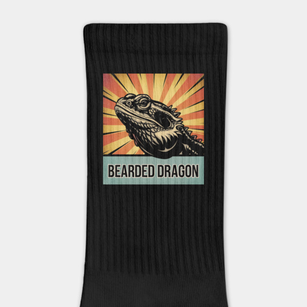 Bearded Dragon Art and Designs, Unique for Reptile Lovers and Enthusiasts by Pixel Threads 