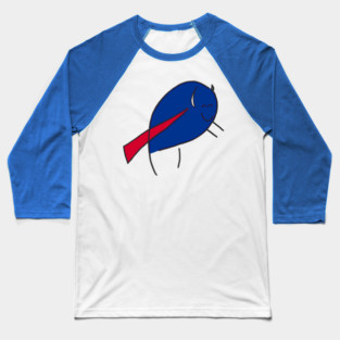 Go Bill! (Colored) Baseball T-Shirt