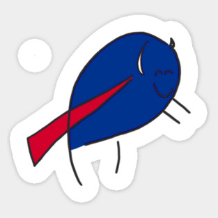 Go Bill! (Colored) Sticker