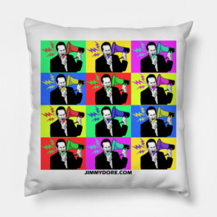 Jimmy Pop Art! Pillow