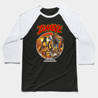 Dawn of the Dead, Day of the dead, George Romero Baseball T-Shirt