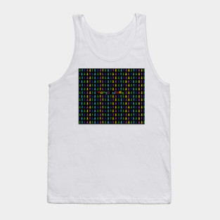 Manic Miner Pattern Tank Top