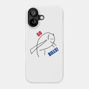 Go Bill! Go Bills! Phone Case