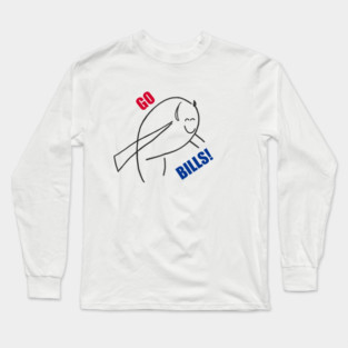 Go Bill! Go Bills! Long Sleeve T-Shirt