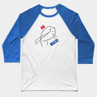 Go Bill! Go Bills! Baseball T-Shirt