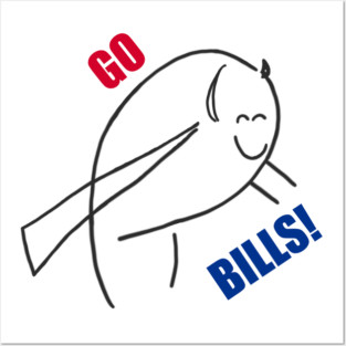 Go Bill! Go Bills! Posters and Art