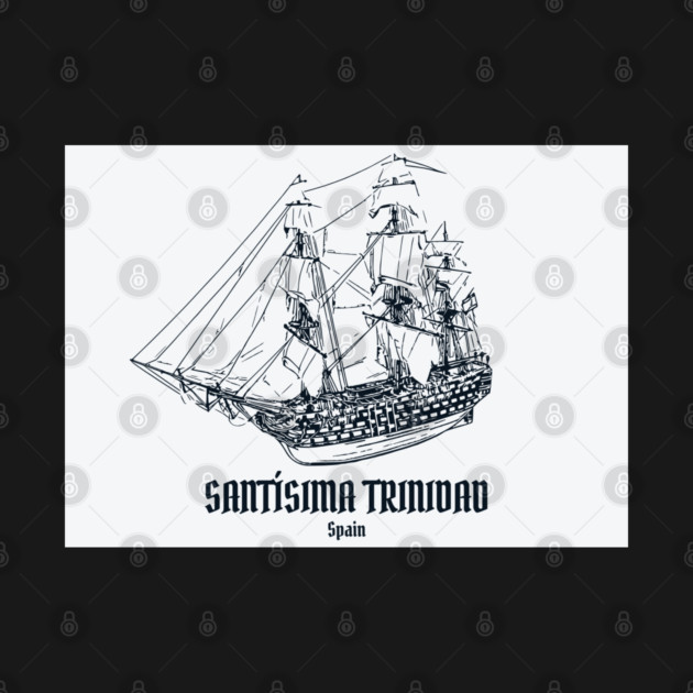 Santísima Trinidad Spanish Warship by Lakeric
