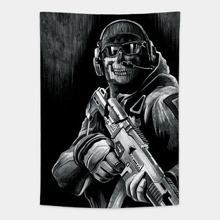 Ghost - Inktober 2019 Tapestry