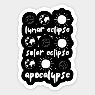 Astronomy Eclipse Space Science Humor Gifts Magnet