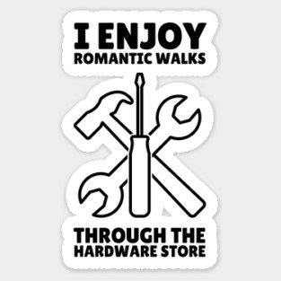 Hardware Tool Handyman Dad Sticker