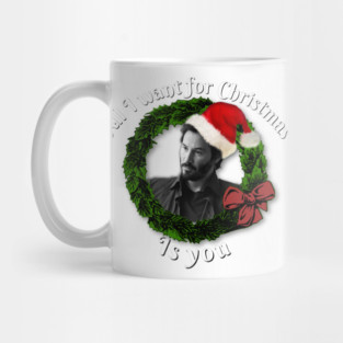 Christmas keanu Mug